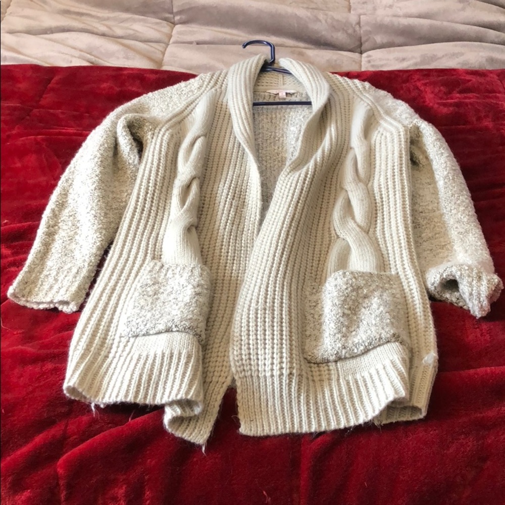Tan Cardigan